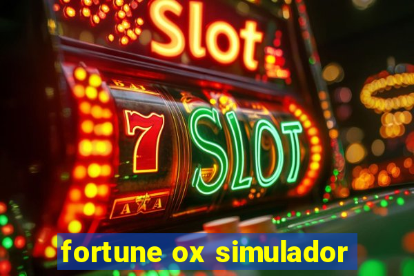 fortune ox simulador